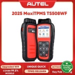 자전거정비2025 Autel MaxiTPMS TS508WF 키트 자동차 TPMS 진단 서비스 도구 타이어 압력 모니터 센서 프로그래머 315 + 433MHz... 