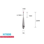 1PCS H0034 스타일러스 터치 스틸 M2 액세서리 CMM 프로브 게이지 H7805 : 에브라