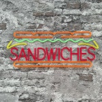 샌드위치 네온사인 맞춤형 LED 레스토랑 음식 아트, 바 환영 사인, 애호가 선물. 사이즈 L23inXH8.94in 1 Burger -Color : Amazing007