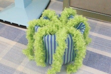 [TÖU] 핸드메이드 Fluffy Teddy Plant : 토우 오브제 TOU