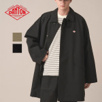 단톤 DANTON 남성용 3레이어 클로스 발마칸 미드 기장 코트 DT-A0760 TLY : 일본 구매대행 해피마로