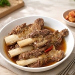 전통 한끼 국물소갈비찜(간장맛) 1.3kg : 다미네식탁