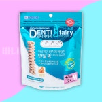강아지 간식 덴탈껌 양치 치약 치석제거 덴티페어리 75g, M, 1개 : 바니네펫스토어