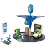 [구마누] 미니자동차장난감 어린이자동차장난감 교통놀이 주유소 확장팩 완구 교통수단 : 구마누