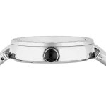[병행 수입품] Leda Ladies Quartz 37MM Watch VNC160015 [베르사체] 시계 화이트 다이얼 스테인레스 스틸 : SAZANEL