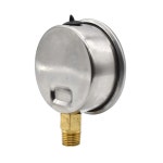 eAj 주간 공기역학 G7022-2000 오일 충전 압력 게이지 2000 PSI 2-1/2 인치 다이얼 1/4 인치 NPT 하단 마운트 0 - 160 PSI Bottom Mount... 