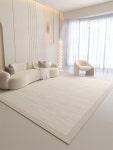 거실 대형 카펫트 웜베이지 생활 방수 단모 물세탁 사계절 카페트 200x300cm GGQ 플로팅 라이트 송 200x300cm : 파주마켓 1호점