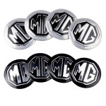 5660MM 자동차 엠블럼 휠 센터 커버 허브 캡 스티커 장식 (MG 모리스 가라지 GT ZS GS MG3 MG5 MG6 MG7 사이버스터 트로피용)... 