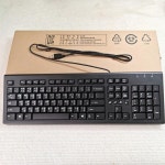 HP SK-2086 노트북 데스크탑 컴퓨터 오피스 키보드용 태국 레이아웃 USB 유선 키보드 : 이룸종합몰23