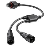 고비 야외 홍수등용 HIQCVOU Y 스플리터 (여성 1 2인) 연장 케이블 u200EH 1 10 Foot Extension Cord : 글로벌소울