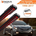 현대 소나타 EF 전면 블레이드 브러쉬 커터 자동차 Accessorie 앞 유리 와이퍼 부품 용 이중 고무 : 튼튼상사2