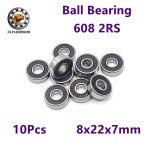 10PCS 604RS 6903RS 링 605 608 6000 623 625 6701 6802 6803 6805 6900 6901 6902 2RS 소형 깊은 홈 볼 : 호므찌기
