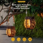 자동 조명 제어 기능이 있는 정원 파티오 장식용 방수 설계 및 간편한 갖춘 태양광 발전 야외 불꽃 : 소유컴퍼니1