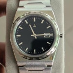 Hruodland 시계 새로운 클래식 레트로 남자 쿼츠 RONDA 704 무브먼트 스테인레스 스틸 37mm F026 공물 : 마스트레이드