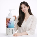 일상팩토리 단백질 헤어 트리트먼트 1000ml 대용량 손상모 클리닉 미용실 피치플로랄 1개 : 에바다.