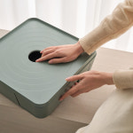 벨라가든 국내유일 3L 대용량 트리저브 화분받침대 이동식 바퀴 대형 화분받침 사각 : 벨라 가든