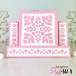 코너 마우스 레이어링 보더 금속 커팅 다이 클리어 스탬프 선물 카드 스크랩북 장식 겨울 1. V0785-stamps : 푸도도8