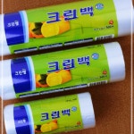 롤타입 크린백 17cm x 25cm 500매 일회용 위생 크린 롤백 3WBB836D20 : 연수마트