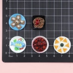 일본식 디너 플레이트 미니어처 음식 인형 집 장식 수지 공예품 1. S0310-03 : 푸도도22