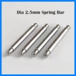 2/4PCS 직경 2.5mm 지방 스프링 바 18m 스트랩 링크 핀 SKX007 참치 6105 시계 밴드 팔찌 적합 : lianlian9