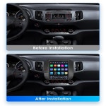 For Tesla Style Android 13 라디오 KIA Sportage 3 2010-2016 4G 차량용 멀티미디어 비디오 플레이어 Carplay 스테레 : 신정종합상사S18