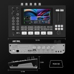 Neolive(네오리브) | SPROLINK 네오라이브 R5S 프로페셔널 라이브 스트리밍 스위처, 4K 입력, PGM NeoLIVE-R5PRO : 해직라