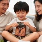 [악기용품] New Professional Tuned Thumb Piano Portable 17 Keys Finger Stress Relief Beginner's Kalimba : 바다글로벌29
