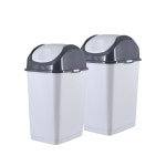 기숙사용 컴팩트 쓰레기통 5L 그레이 25갤런 스모크 1 25 Gallon 1 Pa : 셀렉트마켓2025