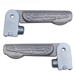 진리 펭리 동리 킹 스쿠터용 플립업 리어 풋 페그 좌우 발판 1. left pedal : 유니버셜픽1호점