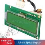 LCD 스핀들 속도 디스플레이, SIEG SX3-051 및 제트 JMD-3 BusyBee CX611 Grizzly G0619 밀링 머신 부품 : 요용스토어
