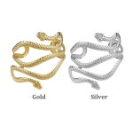 레트로 조정 가능한 팔 바디 암 패턴 팔찌 할로우 해변 휴가 합금 링 체인 8cm B Gold : 주니안스토어1008