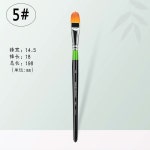 [미술용품] 화홍 982 시리즈 # 3개의 고양이 혀 모양 아티스트 브러쉬 - 수채화용 아크릴 및 유화 다용도 미술 용품 : 바다글로벌30