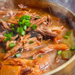 노랑 곱빼기 육개장 가마솥에 2시간 푹 끓인 배부른 한끼 600g, 1개 : 사이다 마트