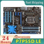 P7P55D LE 데스크탑 마더보드 슬롯 LGA 1156 i3 DDR3 ATX : 충일테크