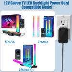 고비 스마트 TV LED 백라이트용 12V 전구 전원 코드 H6056 H6046 H604 : 글로벌소울