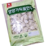 천일식품 냉동 영양 물만두 1K 10개입 업소용 냉동만두 식당사장 : 복된 마트
