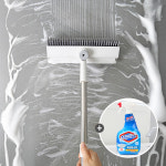 크린리빙 욕실청소 멀티 브러쉬 스퀴지 청소솔+ 유한 욕실용 세정제 600g 1P : 크린리빙