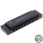 하모니카 C의 키 10 홀 Diatonic 초급 학생용 케이스 포함 어린이 선물 : 카이글로벌244