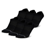 eAj 짐 남녀용 발목 양말 (6팩) u2013 수분 흡수 블랙 & 화이트 통기성 면 운동 양말 Black (6-pack) Medium : 에이제이모리