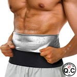 사우나 허리 트리머 랩 운동 스포츠 스웨트 밴드 복부 트레이너 체중 감량 바디 쉐이퍼 뱃살 보정 슬리밍 : 카이글로벌244