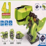 시월 태양광 변신공룡 아기인형놀이 미니피규어 공룡변신 : 힐링세계