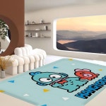 입구 매트 북유럽 도어 욕실 화장실 침실 스타일 z4 40x60 cm : 곰우체국