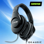 슈어 SRH240A 모니터 유선헤드폰 SHURE 스튜디오 게임 피아노 악기 : 오케이뮤직 주식회사