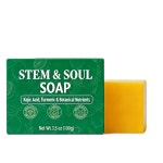스템 앤 스팟을 비누, 레몬 얼굴과 바, 비누 소울 업그레이드된 위한 바디 다크 강황 1 Pcs : 픽앤세이브007