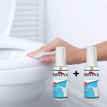 휴대용 변기 시트 크리너 50ml 1+1 (린텍스) (공중화장실 좌변기 세정) : 월드그린