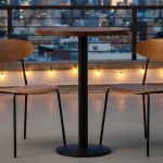 소로 에센셜 38인치 레스토 주철강 컬럼 3U201D 교체용 테이블 레스토랑 직경 : 포틴스스