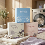 Dry365 대형 건조기시트 개별포장 40매형 향기가득 정전기제로 1장 사용 권장 : 드라이365