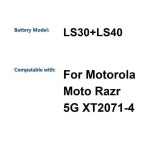 5G XT2071-4용 고용량 LS30+LS40 휴대폰 배터리 1255mAh 1545mAh : 한라물산8