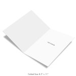 카드 회사 아름다운 감사 1장 8.5x11인치 A4크기인치 예쁜 꽃 문구 봉투 포함 많은 인사 J6842GTYG Blessings : EASTHOME 이스트홈