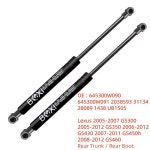 렉서스 05-07 GS300 05-12 07-11 GS450h 08-21 6654 645300W090 리프트 서포트용 BOXI 2개 리어 트렁크 스트럿 : 서드플로어
